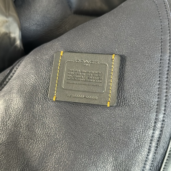 Coach Shearling Ma 1 Bomber Jacket - Picture 6 of 8